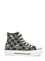 Sneakers Kampus Max Multikonic Karl lagerfeld Noir women KL60454