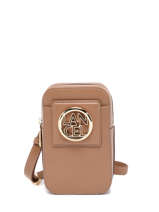 Mini-sac Vertical Zipp Roxane Cuir Lancel Marron roxane A12079