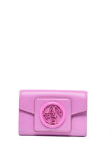 Compacte Portefeuille Roxane Leder Lancel Roze roxane 22439-21