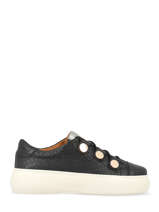 Sneakers Camil Uit Leder Mam'zelle Zwart women CAMIL