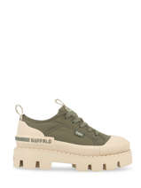 Sneakers Raven Low Buffalo Groen women 1630739