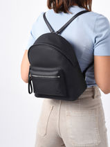 Sac  Dos Lacoste Bleu daily lifestyle NF3946DB-vue-porte