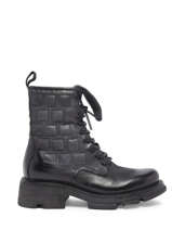 Boots En Cuir En Cuir As98 Noir women A94208