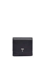 Petit Portefeuille Zipp Romy Cuir Le tanneur Noir romy TROM3300