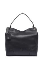 Sac Port paule Romy Cuir Le tanneur Noir romy TROM1420