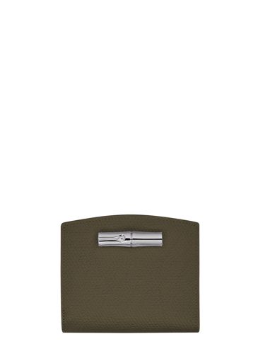 Longchamp Roseau Portefeuille Groen