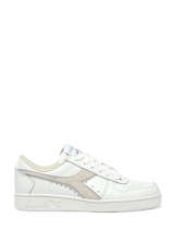 Magic Sneakers Uit Leder Diadora Wit women 91202050