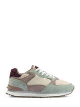 Damessneakers Phoenix Leder Hoff Groen women 25329-27