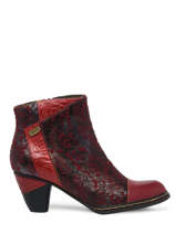 Bottines  Talon Alizee Laura vita Rouge women ALIZE068