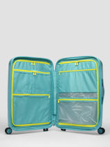Handbagage Elite Blauw pure bright E2121B-vue-porte
