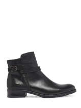 Bottines Tierra En Cuir Dorking Noir accessoires D8906