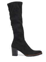 Bottes  Talon Thais En Cuir Dorking Noir women D7890