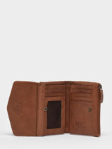 Porte-monnaie Smart Cuir Basilic pepper Beige smart BSMA98-vue-porte