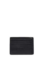 Porte Cartes Cuir Basilic pepper Noir traveler BTRA95