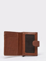 Porte Cartes Leder Basilic pepper Beige traveler BTRA96-vue-porte