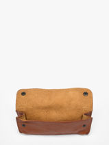 Etui Leder Paul marius Bruin vintage 11972-vue-porte