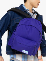 Rugzak 1 Compartiment Eastpak Violet glazed 20-38111-vue-porte