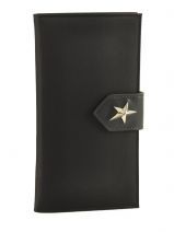 Porte-chquier Thierry mugler Noir zenith toile MT6753
