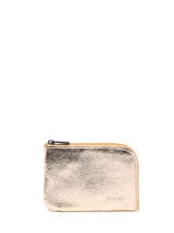 Porte-monnaie Cuir Etrier Or etincelle irisee EETI811