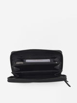 Portefeuille Foulonn� Leder Yves renard Zwart foulonne 29984-vue-porte