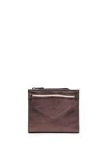 Porte-monnaie Etincelle Iris�e Cuir Etrier Marron etincelle irisee EETI810
