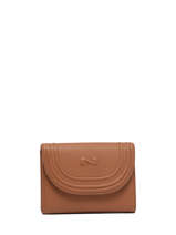 Portefeuille Met Overslagflap Regate Leder Nathan baume Bruin regate 620413RG