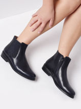 Chelsea Boots Susan Bellamy Bleu girl SUSAN-vue-porte