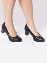 Pumps Uit Leder Tamaris Zwart women 29-vue-porte