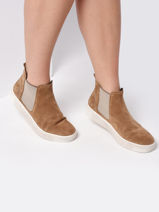 Chelsea Boots Uit Leder Gabor Blauw women 18-vue-porte