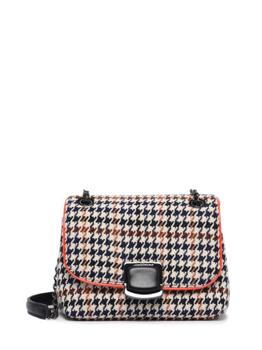 Longchamp Brioche pied de poule Cross body tas Veelkleurig