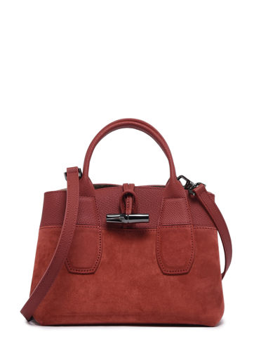 Longchamp Roseau soft Handtas Rood