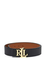 Ceinture Lauren ralph lauren Noir elmswood 12754806