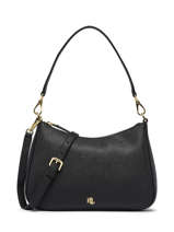 Sac Port� �paule Danni 26 Cuir Lauren ralph lauren Noir danni 31883768