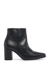 Bottines � Talon En Cuir En Cuir Gabor Noir women 57