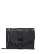 Sac Bandoulire M Jana Toscane Cuir Etrier Noir jana toscane EJTO002M