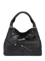 Sac Port Main Rock N'roll Cuir Basilic pepper Noir rock n'roll BRKL02