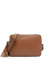 Cross Body Tas Tradition Leder Etrier Bruin tradition EHER023M