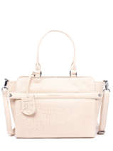 Sac Port Main Casual Carly Cuir Burkely Beige casual carly 29