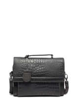 Sac Bandoulire Casual Carly Cuir Burkely Noir casual carly 29