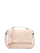 Sac Bandoulire Casual Carly Cuir Burkely Beige casual carly 29