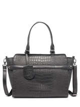 Handtas Casual Carly Leder Burkely Zwart casual carly 29