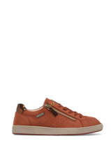 Sneakers Nikita Bucksoft En Cuir Mephisto Orange women B