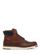 Boots Jax Plus En Cuir Levi's Marron men 232198