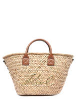Rieten Mand L Karl Basket Karl lagerfeld Bruin k signature 225W3097