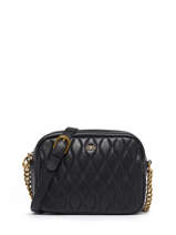 Cross Body Tas Vintage Leder Nat et nin Zwart vintage EMMA