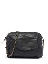 Cross Body Tas Naina Leder Pieces Zwart naina 17122474
