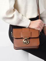 Longchamp Box-trot Sac port travers Marron-vue-porte