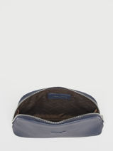 Trousse Zippe Cuir Nathan baume Bleu nathan 4-vue-porte