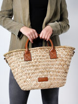 Rieten Mand L Karl Basket Karl lagerfeld Bruin k signature 225W3097-vue-porte