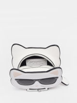 Porte-monnaie K/choupette Cuir Karl lagerfeld Noir k choupette 226W3201-vue-porte